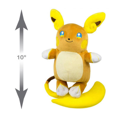 Alolan Raichu Pokeman Stuffed Animal