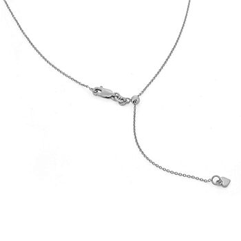 Sterling Silver 18-30 2.2mm Snake Chain, Color: White - JCPenney