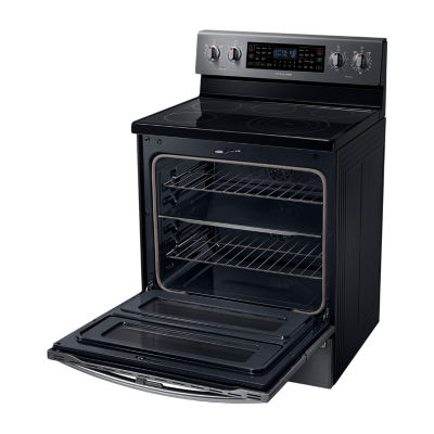 Samsung 5.9 cu. ft. Free-Standing Electric Flex Duo® Range with Soft Close and Dual Door™