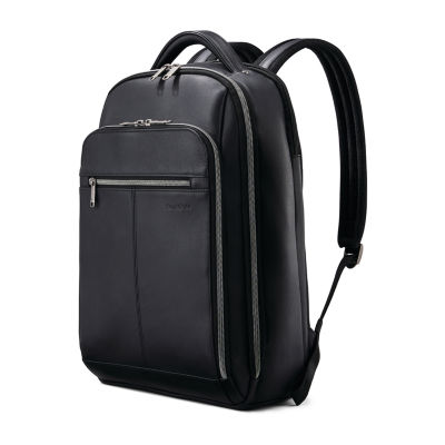 Samsonite Classic Business Leather Backpack, Color: Black - JCPenney