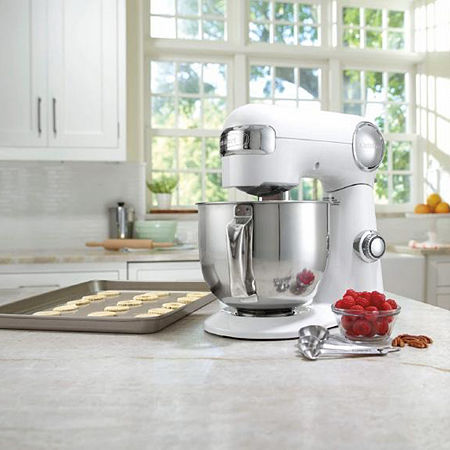 Cuisinart Precision Master 5.5-Quart Stand Mixer, One Size, White