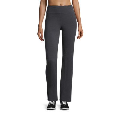 Xersion Studio Yoga Slim Pant-JCPenney, Color: Gray Heather