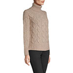 a.n.a Womens Turtleneck Long Sleeve Pullover Sweater