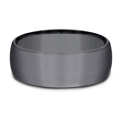Mens 8MM Tantalum Wedding Band