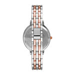 Geneva Ladies Womens Crystal Accent Two Tone Bracelet Watch Fmdjm236