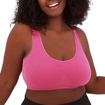 Leading Lady The Olivia - All-Around Support Comfort Sports Bra - 5504, Medium, Purple