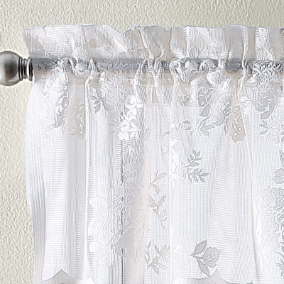CHF Sibella Lace Rod Pocket Valance