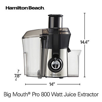 Hamilton Beach 1 Speed Big Mouth Juice Extractor in White