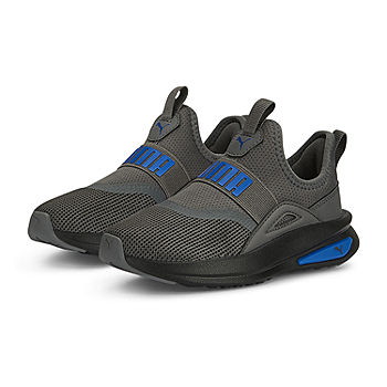 kleding Weinig leveren Puma Soft Enzo Evo Little Boys Running Shoes, Color: Gray Blue Black -  JCPenney