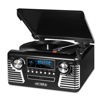 Victrola V50-200 50's Retro Stereo with Turntable, CD Player and Bluetooth
