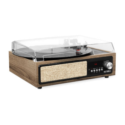 Victrola VTA-67 3-in-1 Bluetooth Record Player with Built-in Speakers and 3-Speed Turntable