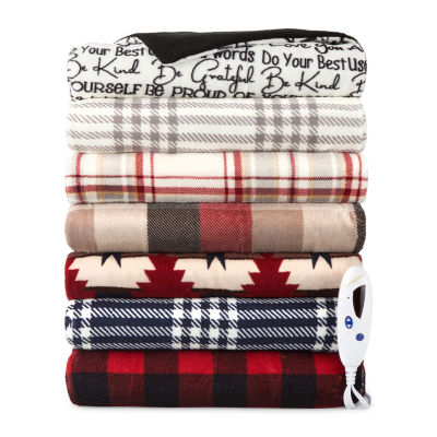 Biddeford Microplush Heated Electric Throws - JCPenney