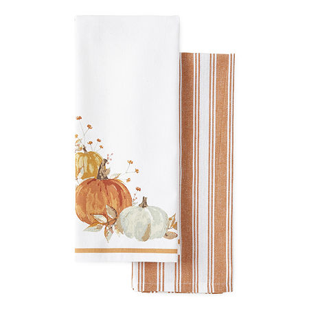 Linden Street Amber Glow 2-pc. Kitchen Towel Set, One Size , Multiple Colors