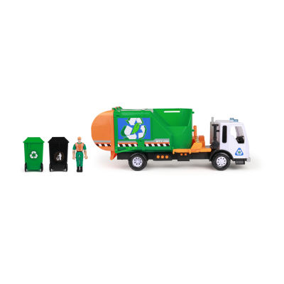 Funrise Inc. Mighty Fleet Titans Go Green Garbage Truck