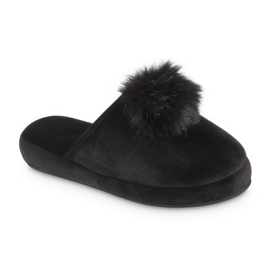 Isotoner faux best sale fur slippers