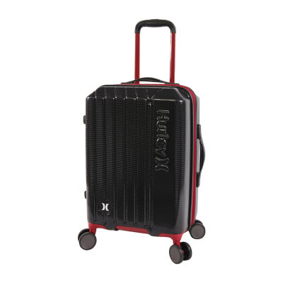 Hurley Swiper 21 Inch Hardside Lightweight Carry-On Spinner Luggage