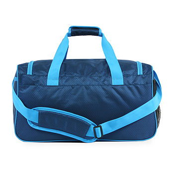  Rockland Duffel Bag, Multi/Blue Dot, 19-Inch