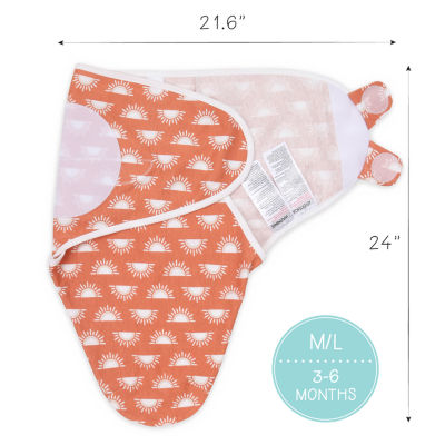 The Peanutshell Safari 3-pc. Swaddle Blanket