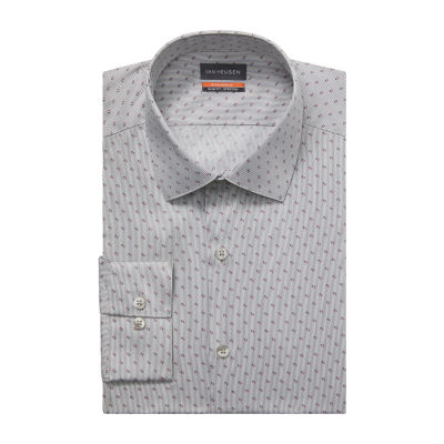 Van Heusen Big Stain Shield Mens Regular Fit Stretch Fabric Long