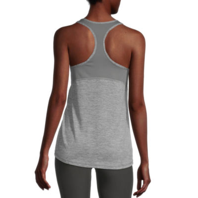 Xersion Womens Performance Crew Neck Sleeveless Tank Top Petite