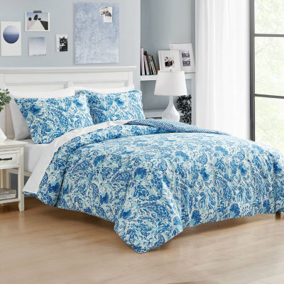 Poppy & Fritz Brooke Reversible Duvet Cover Set