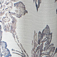 Max Blackout Prescott Print Grommet Top 100% Blackout Single Curtain Panel