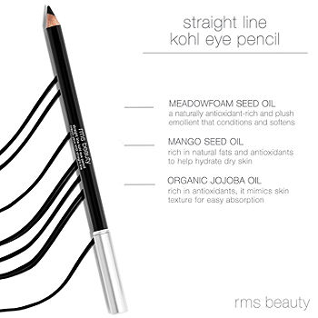 Rms Beauty Straight Line Kohl Eye Pencil, Color: Hd Black - JCPenney