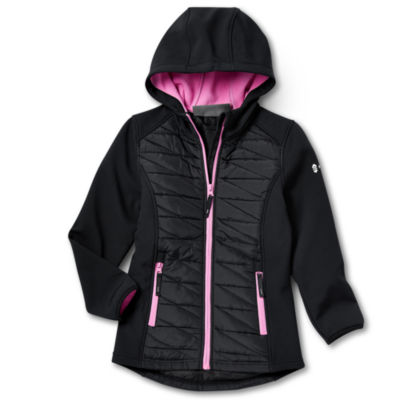 Free Country Little & Big Girls Hooded Midweight Softshell Jacket