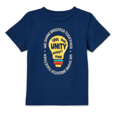 Hope & Wonder Black History Month Toddler Short Sleeve 'We Shine Brighter Together' Graphic T-Shirt