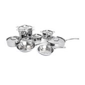 Frigidaire Stainless Steel 12-pc. Cookware Set, Color: Ss - JCPenney