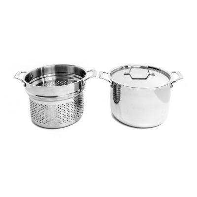 BergHOFF Pro Straight Stainless Steel Tri-Ply 3pc. Pasta Set