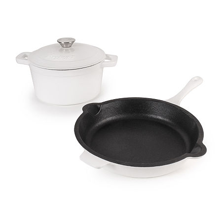 BergHOFF Neo Cast Iron 3-pc. Cookware Set, One Size, White