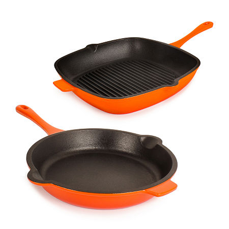 BergHOFF Neo Cast Iron 2-pc. Cookware Set, One Size, Orange