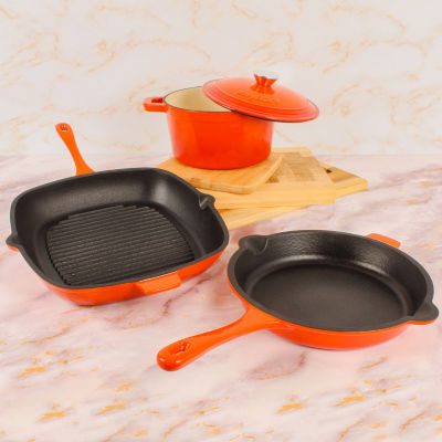 BergHOFF Neo Cast Iron 4-pc. Cookware Set