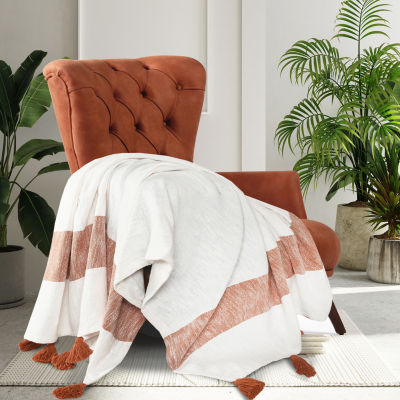 LR Home Bolly Stripe Washable Throw
