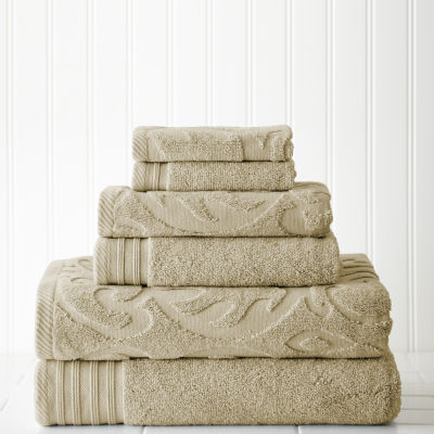 Pacific Coast Textiles™ Medallion Swirl 6-pc. Bath Towel Set
