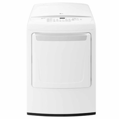 LG ENERGY STAR®  7.3 cu. ft. Ultra-Large CapacityHigh Efficienty Front Control Dryer with NFC TagOn