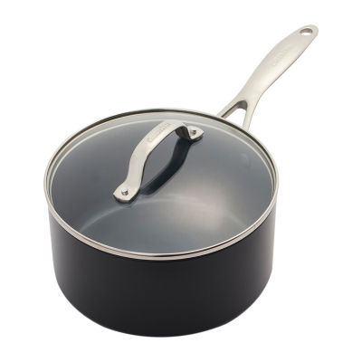 KitchenAid 2-qt. Non-Stick Sauce Pan, Color: Black - JCPenney