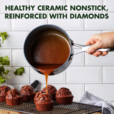 GreenPan Valencia Pro Ceramic Non-Stick 2-qt. Saucepan with Lid