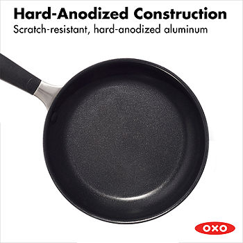 OXO Good Grips Pro 8 Frying Pan Skillet, 3-Layered German Engineered  Nonstick Coating, Dishwasher Safe, Oven Safe, Stainless Steel Handle, Black