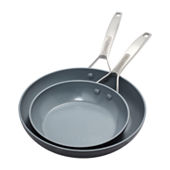 Oxo 12 Mira Tri-ply Stainless Steel Open Frypan Silver : Target