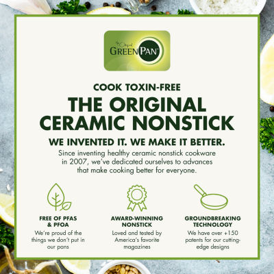 GreenPan Greenpan Rio 2 Qt Non-Stick 2-pc. Ceramic Sauce Pan