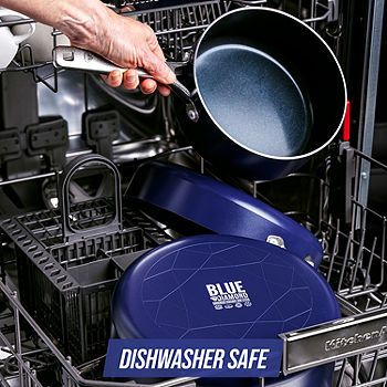 Blue Diamond Pink Ceramic Non-Stick 30pc Cookware Set, Dishwasher Safe