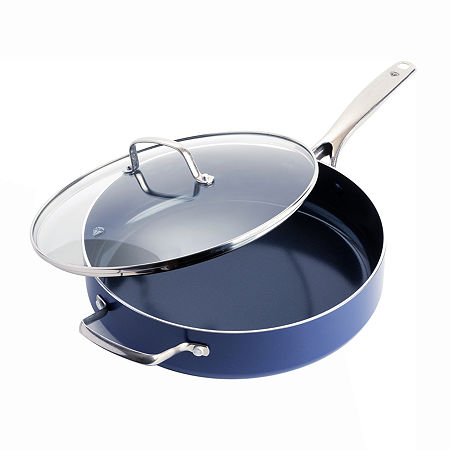 As Seen on TV Blue Diamond Ceramic 5-qt. Non-Stick Saute Pan, One Size, Blue