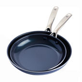 Emeril Lagasse Forever Pans Pro 8 & 10 Fry Pan Set, Color: Black -  JCPenney