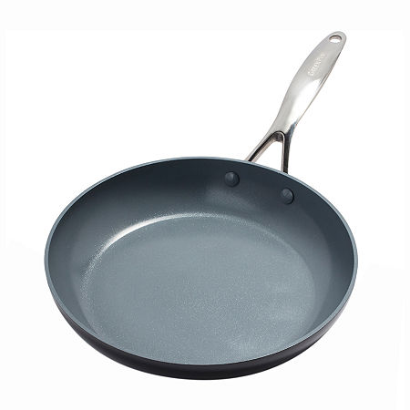 GreenPan Valencia Pro 12ï¿½ Frypan Hard Anodized Frying Pan, One Size, Gray