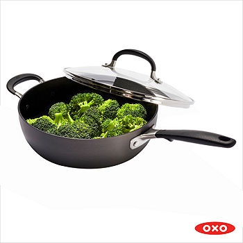 Oxo Good Grips Tri-Ply Stainless Steel Pro 4-Quart Covered Skillet