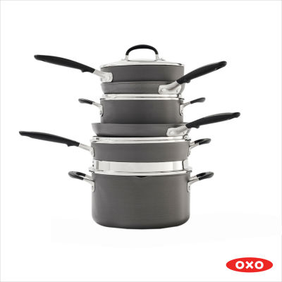 OXO Good Grips 10-pc. Aluminum Hard Anodized Non-Stick Cookware Set