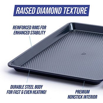 Blue Diamond Square Non-Stick Cake Pan, Color: Blue - JCPenney