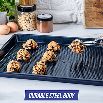 Farberware Metal Pan tray 18 x 11 baking cookie sheet nonstick non stick